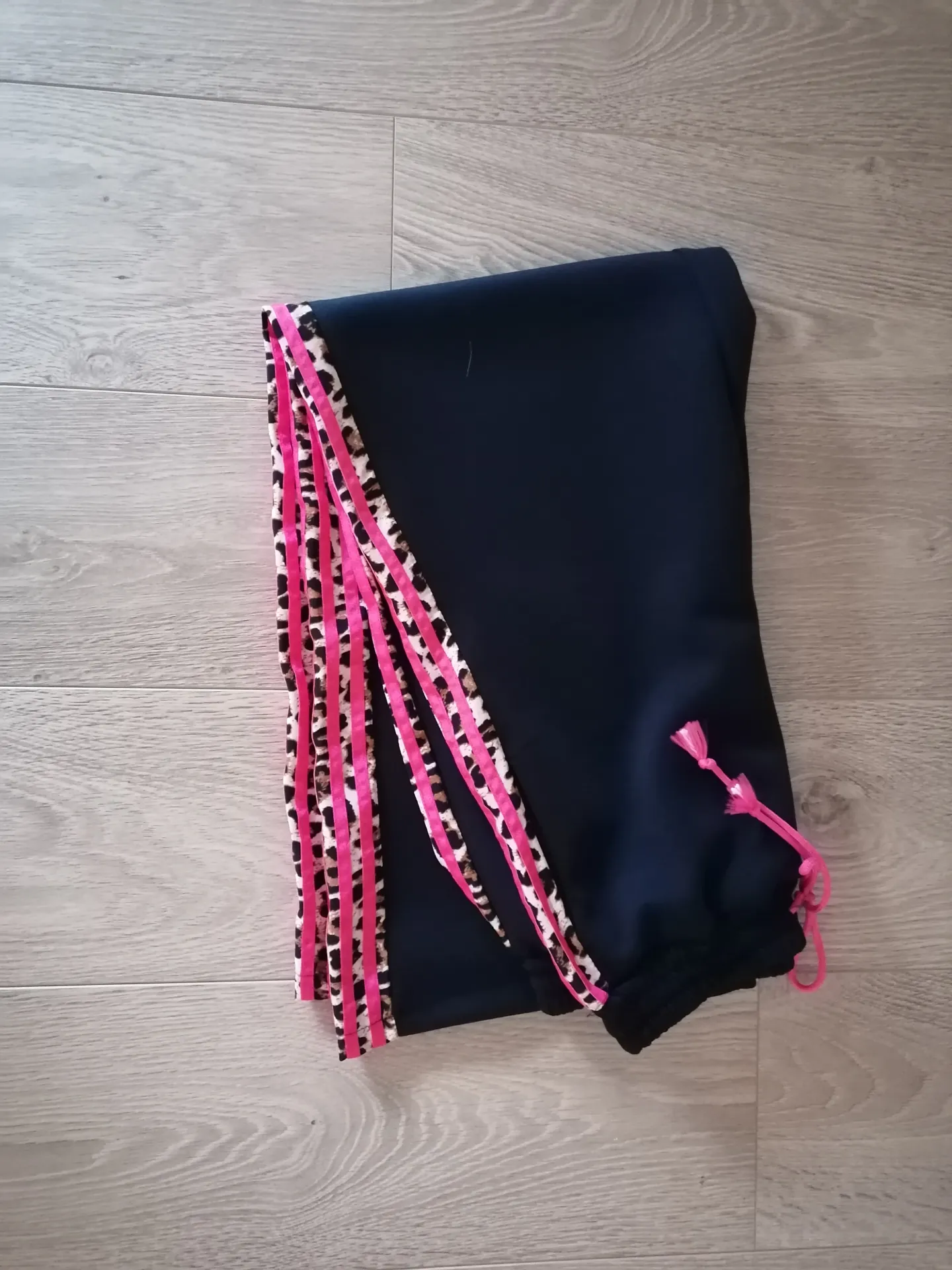 Sportieve donkerblauwe broek