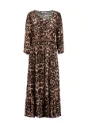 Kleedje "Beige Leo" met bijhorend riempje