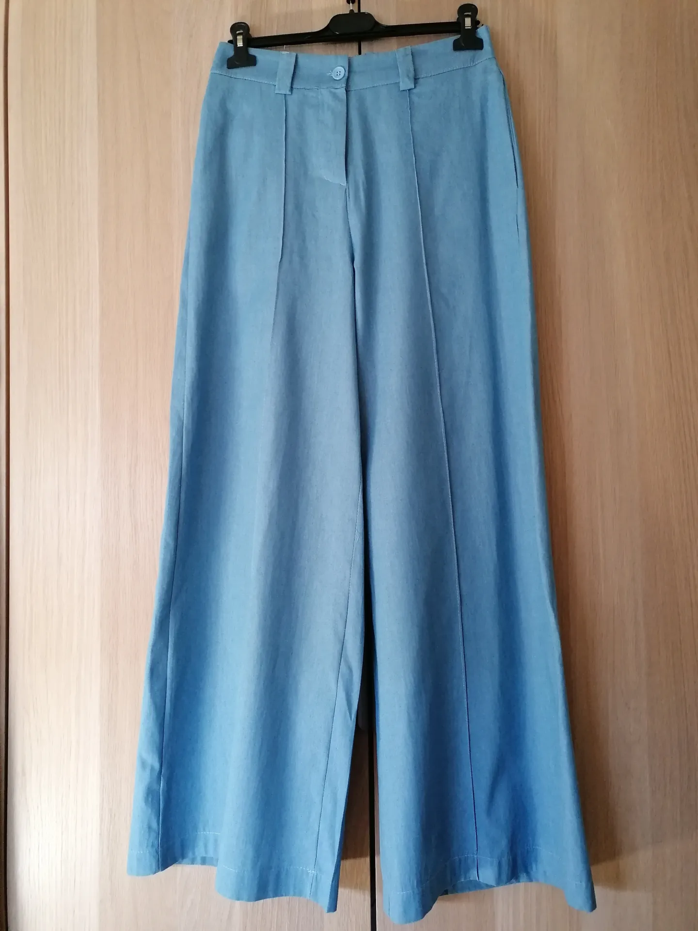 Losse broek in jeanslook (Small)